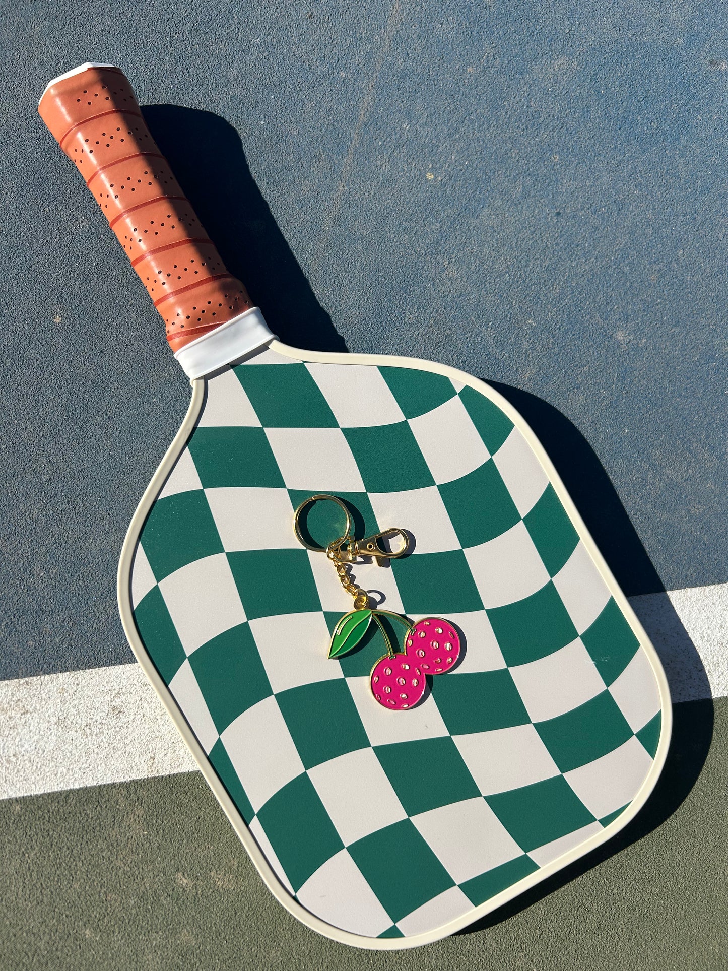 Pickleball Cherry Bag Charm