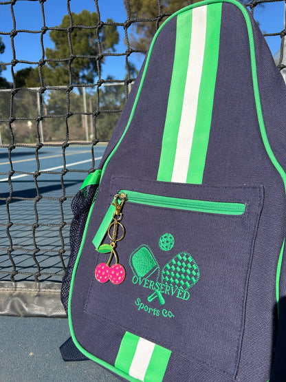 Pickleball Cherry Bag Charm