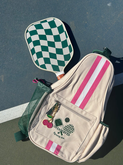 Pickleball Cherry Bag Charm